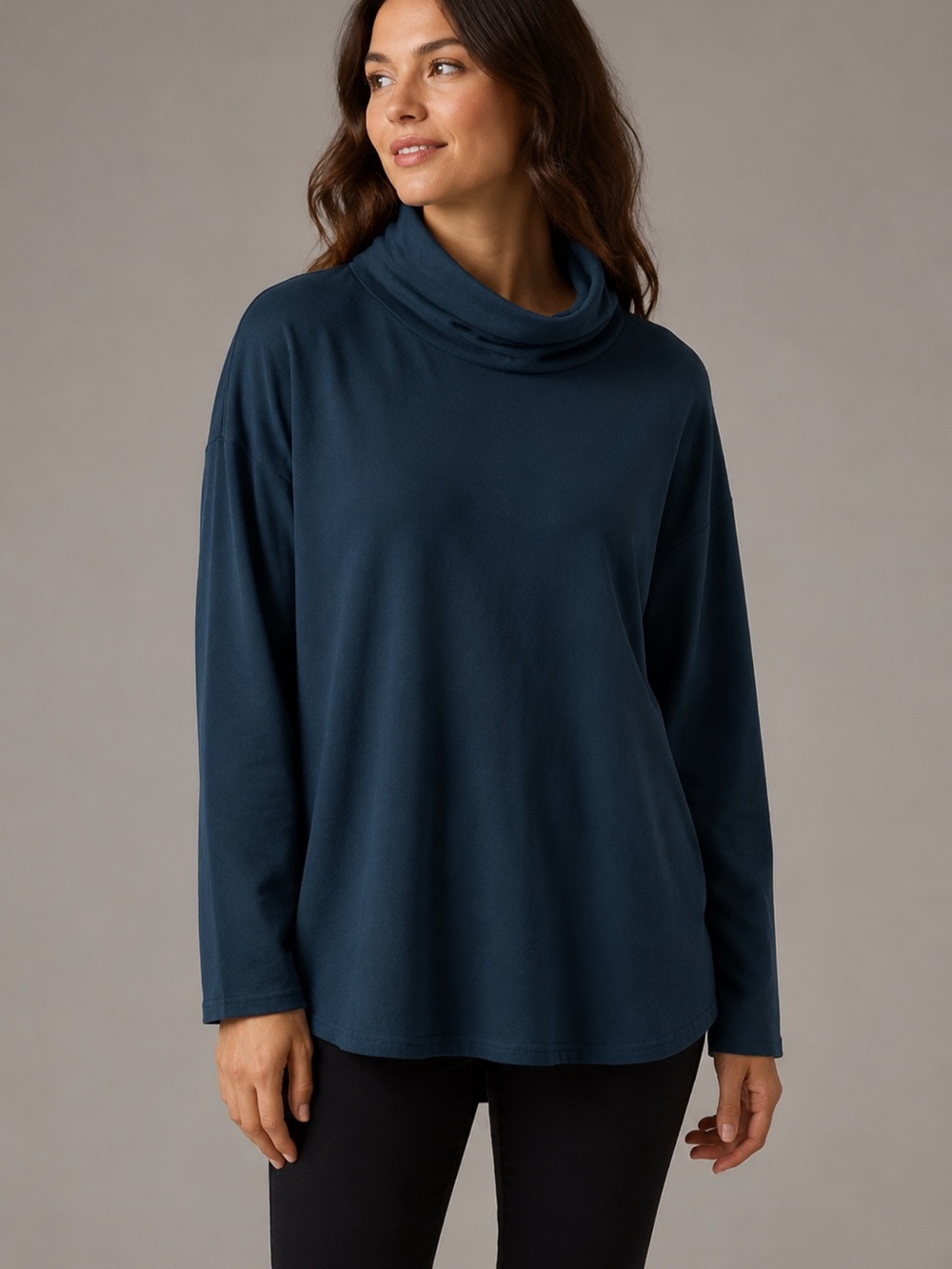 32 Degrees women’s Dark Blue Turtleneck Sweater